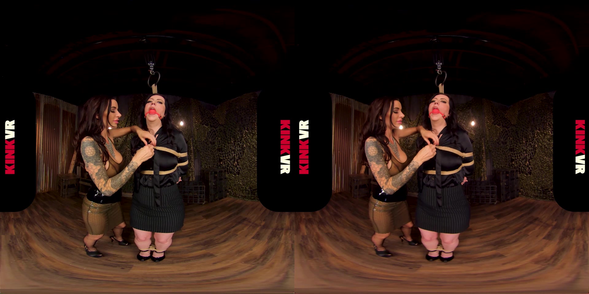 Cherry Torn & Gia DiMarco in Les Spy Games - KinkVR