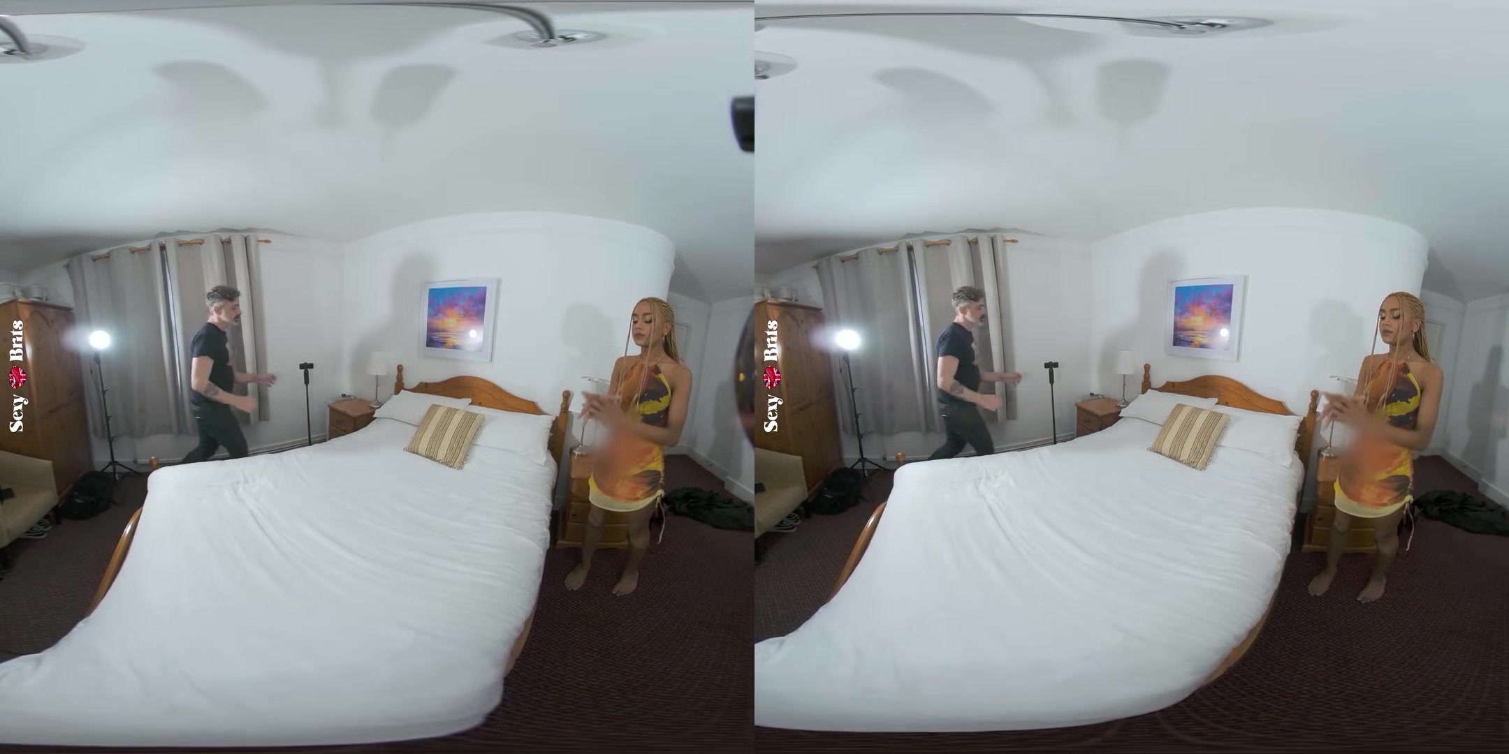 Pub Hook-Up With Two 18 Y.O Teen Sluts - Photoshoot Bts