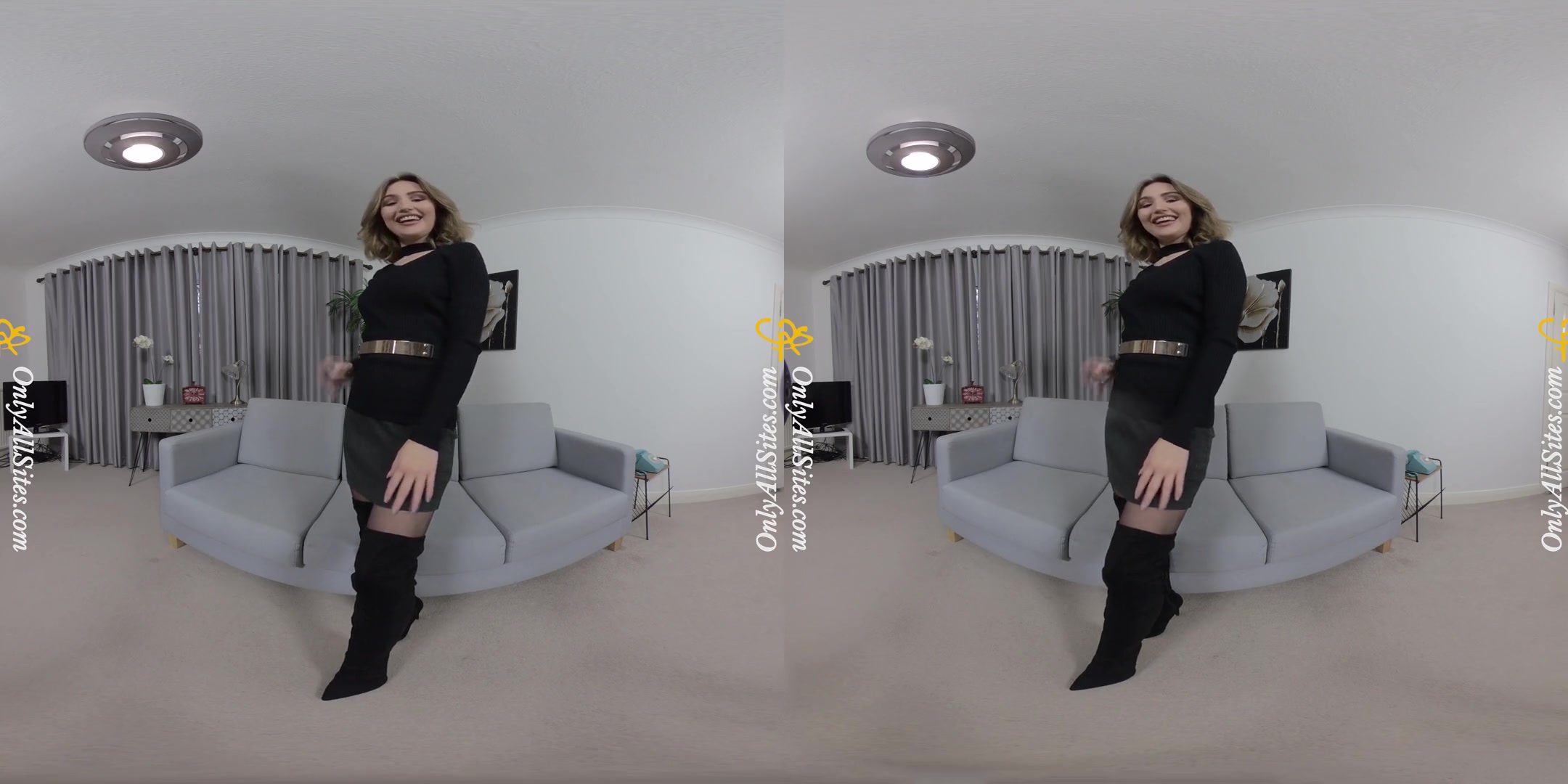 Black Jumper - Hot and Sexy Amateur Solo Striptease