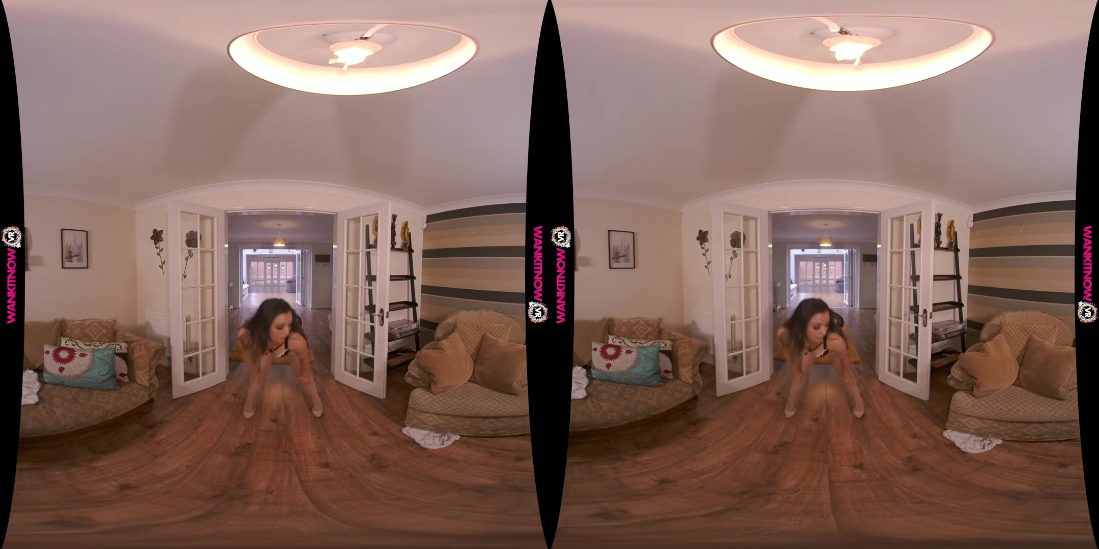 Help You Unwind - Brunette Babe Stripping - SexLikeReal