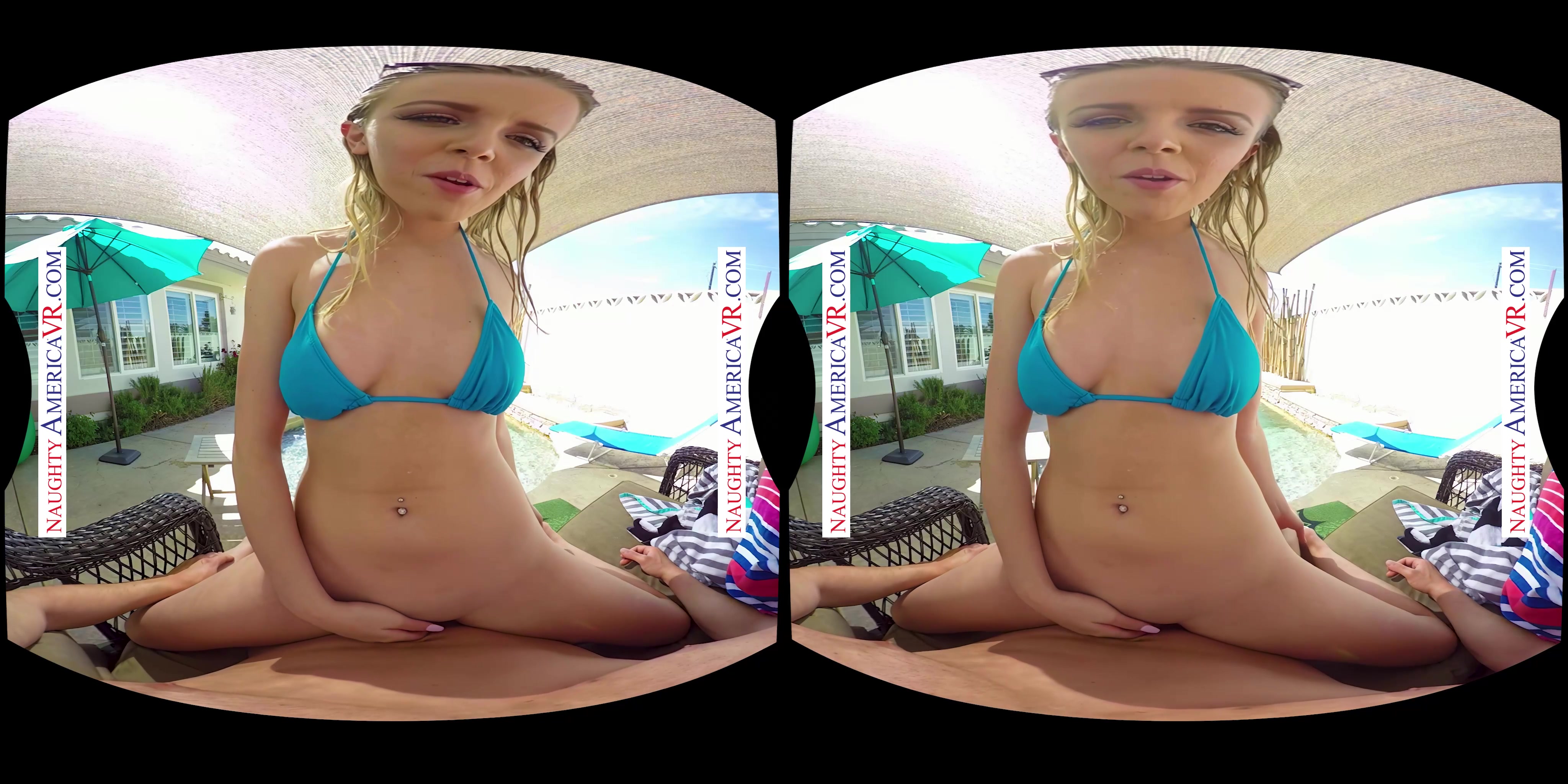 Your woman's slutty friend Aubrey Sinclair shows you how fantastic her juicy bubble butt looks both in and out of a thong