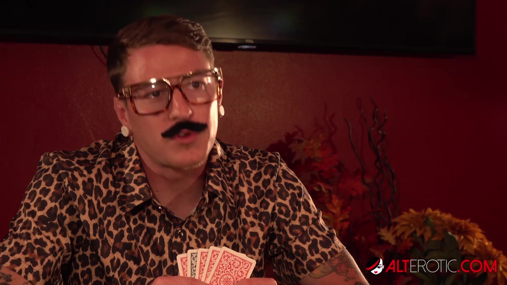 Tattooed hottie Misha Montana goes all in on poker