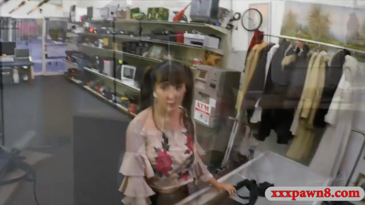 Busty Asian Woman Sells Sword And Drilled By Pawn Dude