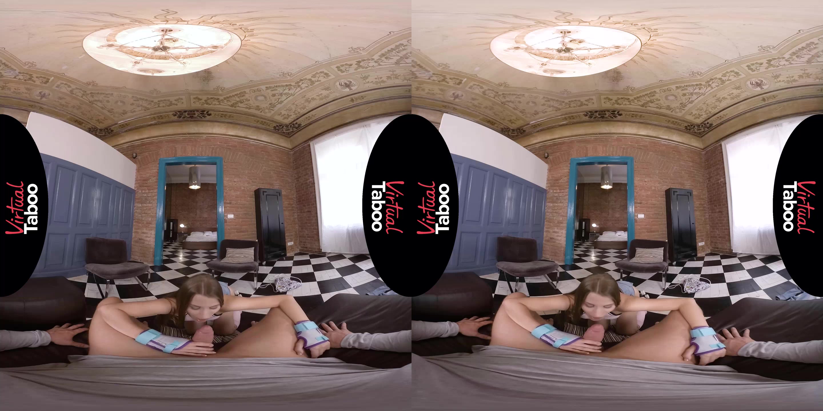 All Right, Let's Ride: Rollerblading Step brother's Cock - VirtualTaboo