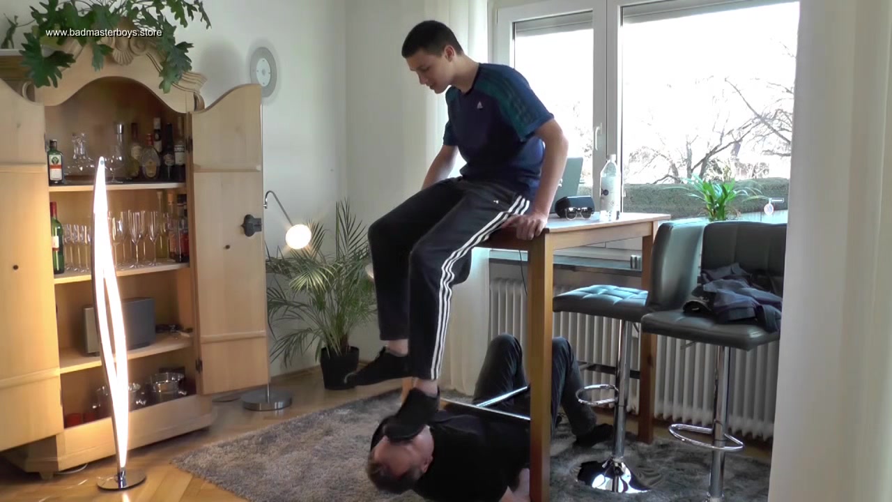 Germany master dierty sneaker licking