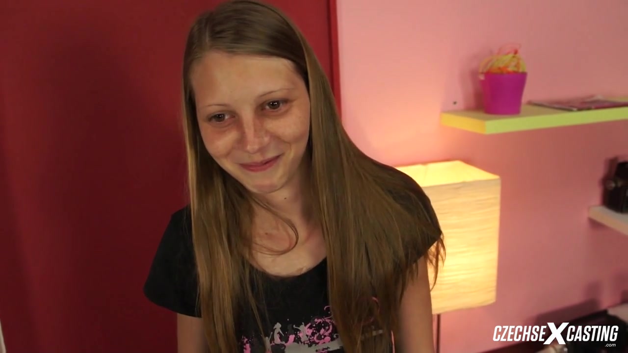 Shy Girl At Her First Casting - Porncz