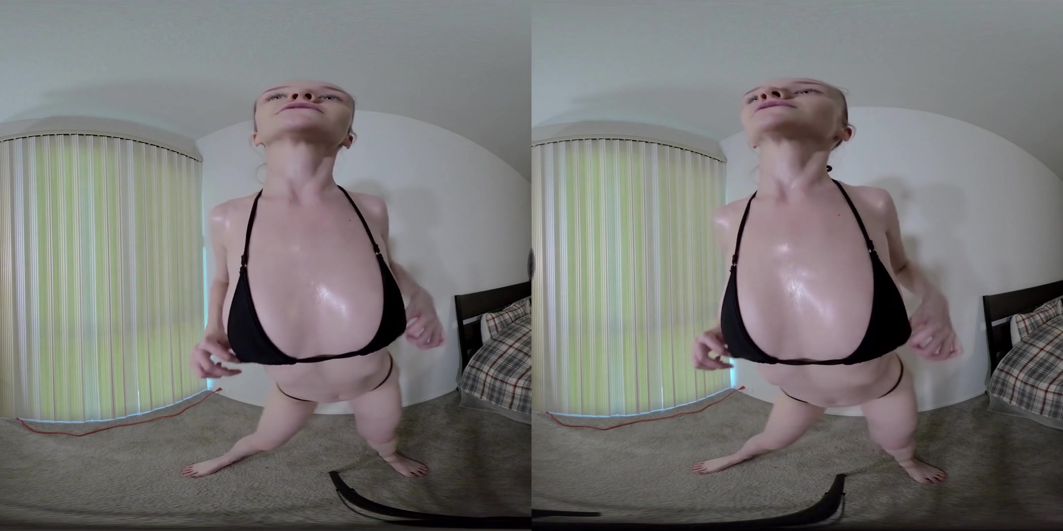 Bikini Oil - Sexy Amateur Solo Teasing - SexLikeReal