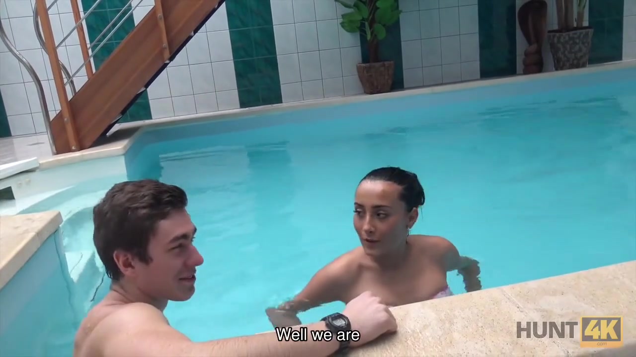 HUNT4K. Hunter picked up slut Anna Rose for nice sex in private pool