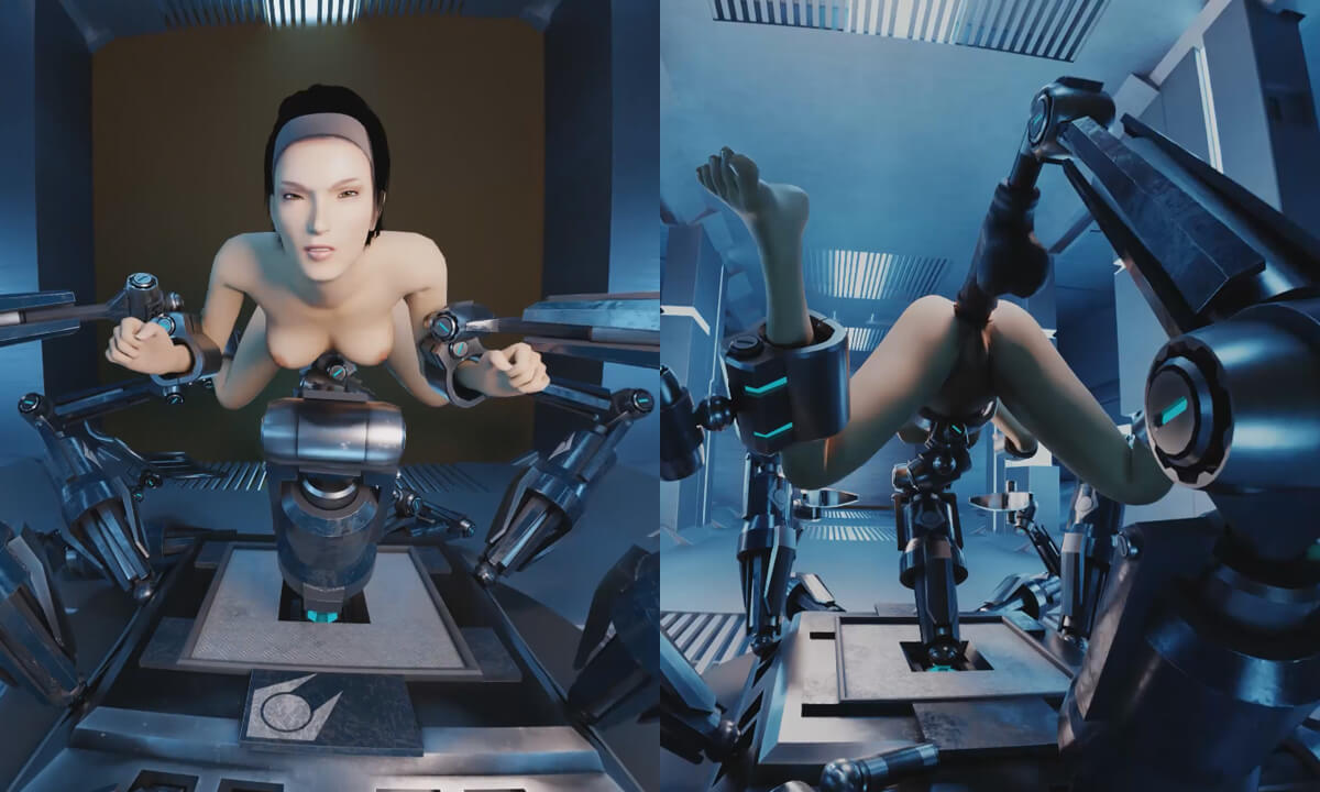 Alyx Dildo Machine - CGI Video Game Parody Porn
