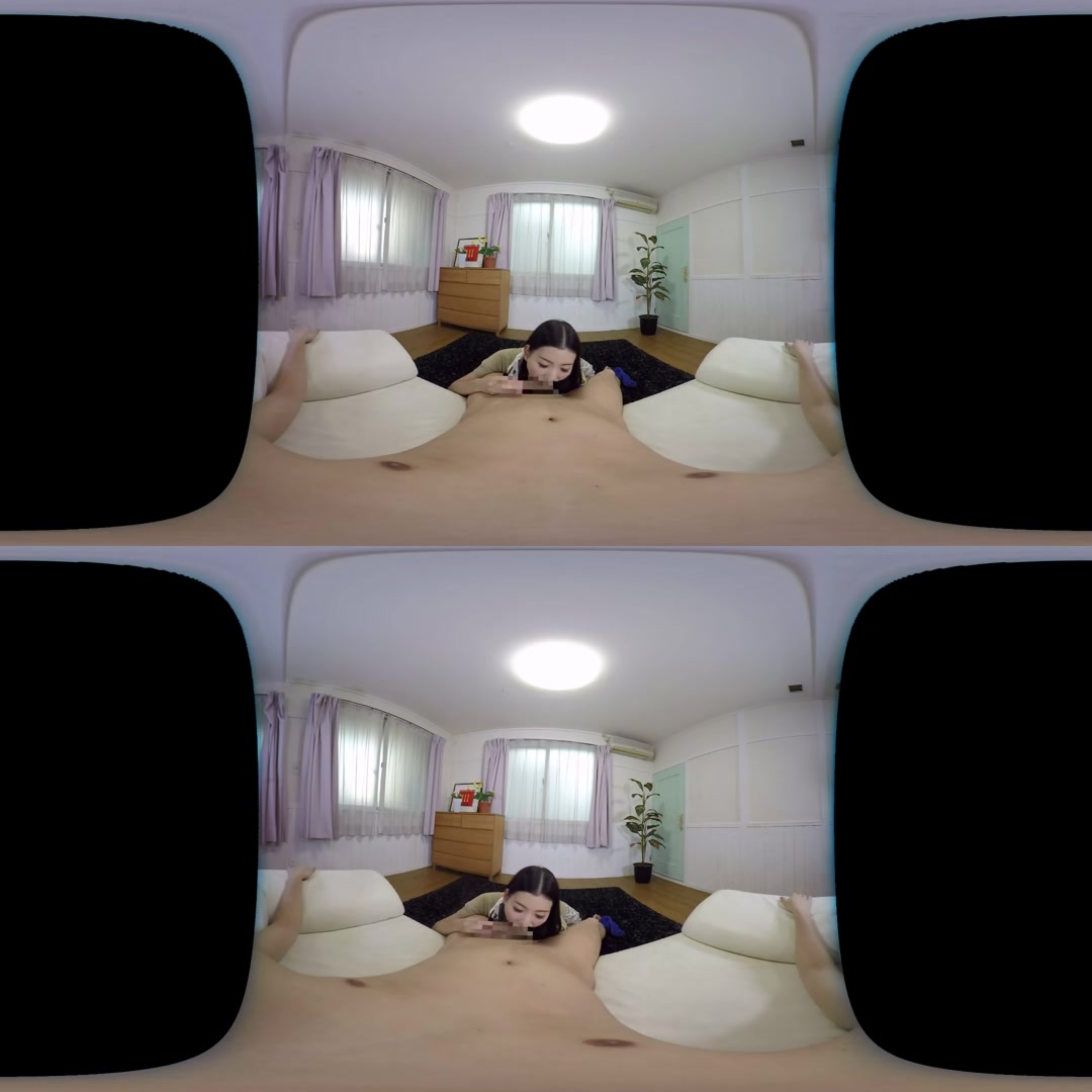 Yuria Ashina - Gazing at the Virtual Blowjob - WOW!