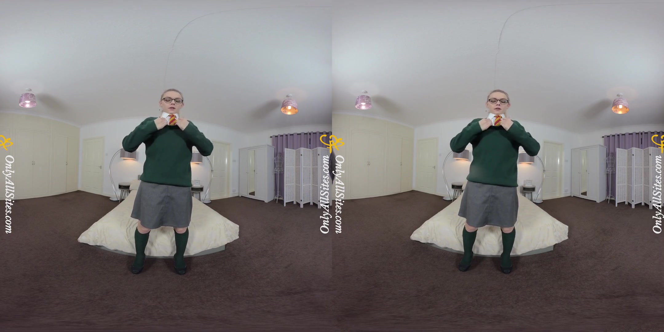 Chloe Toy - College; Cute Amateur Blonde Stripping