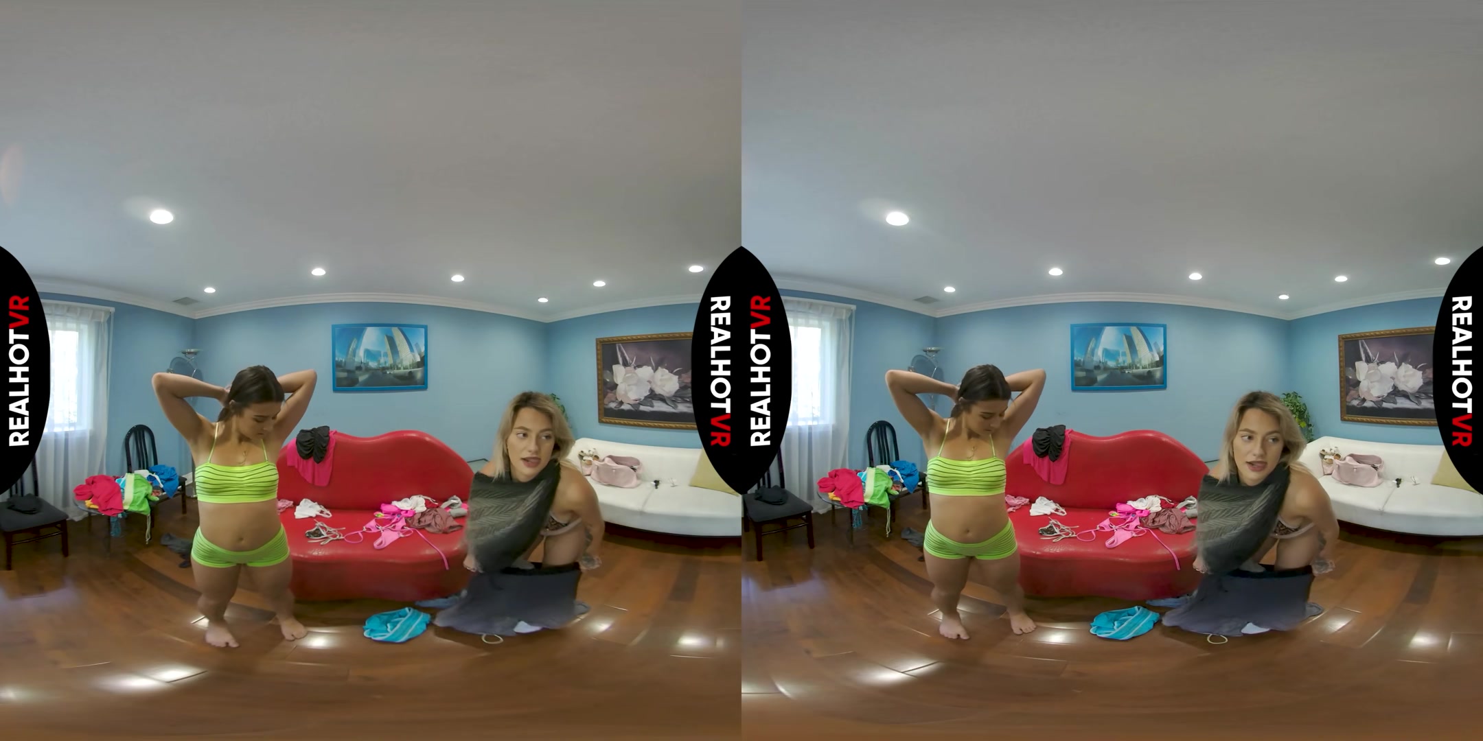 Behind The Scenes With Kylie Rocket & Harmony Rivers - RealHotVR