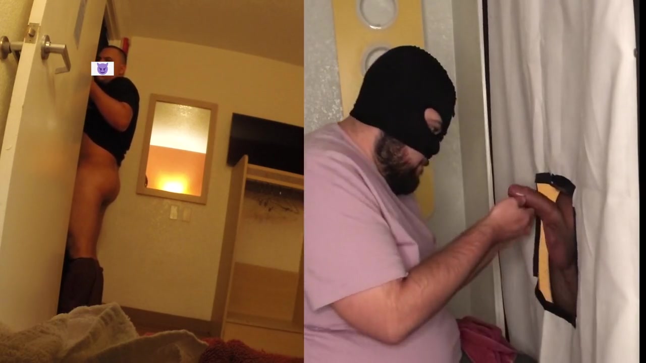 Straight Married Guy With Bubble Butt Gets Drained At Glory Hole