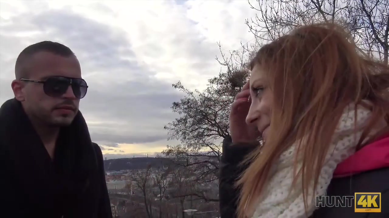 HUNT4K. Dude unwilliingly let GF ride man's cock in front of him