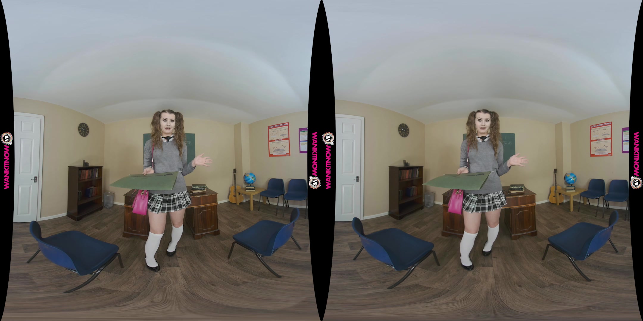 Tight College Pussy featuring Brook Logan - WankitNowVR