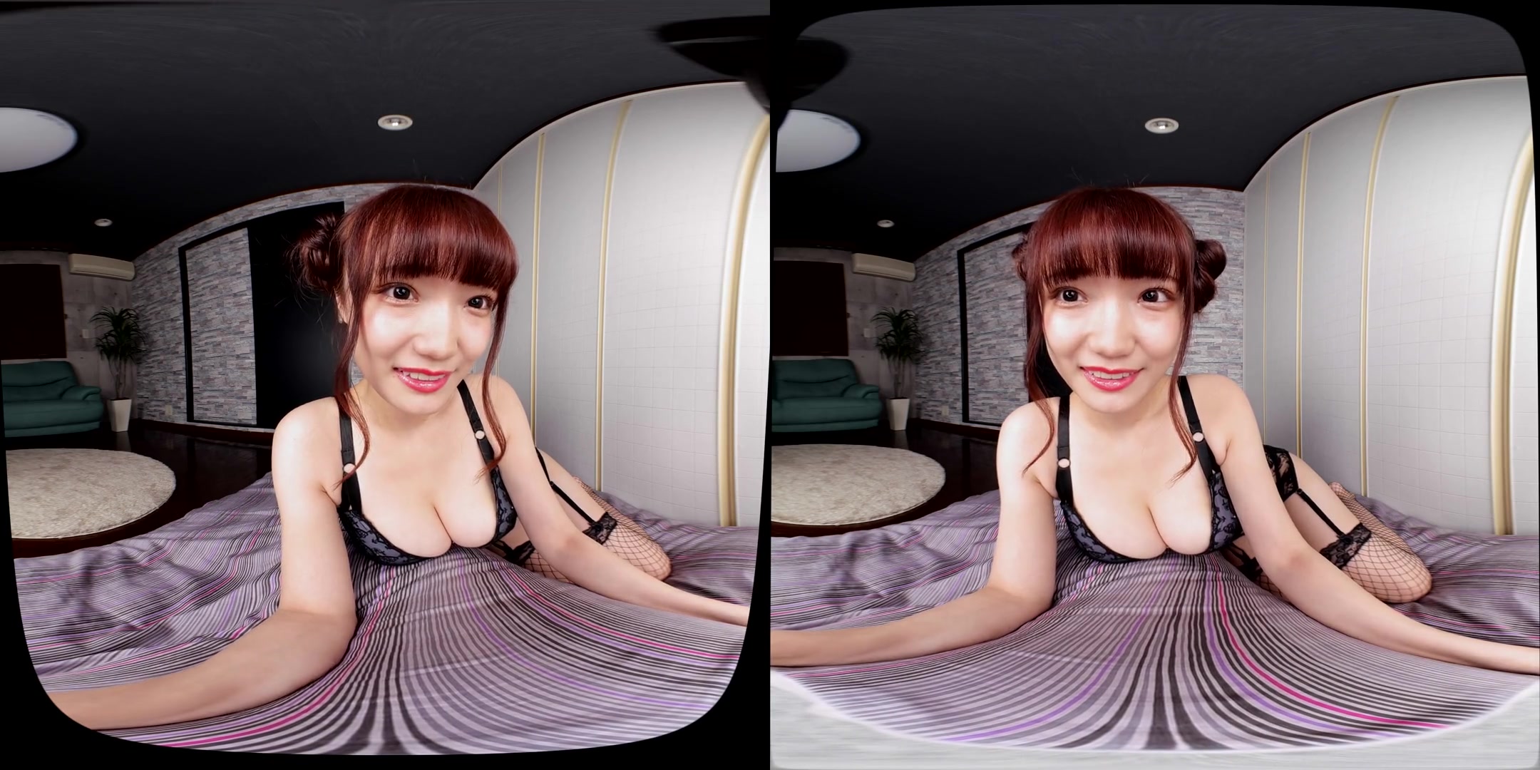Her First Time in VR, Her First Time With Me; Big Tits JAV Idol Softcore Non-Nude VGE