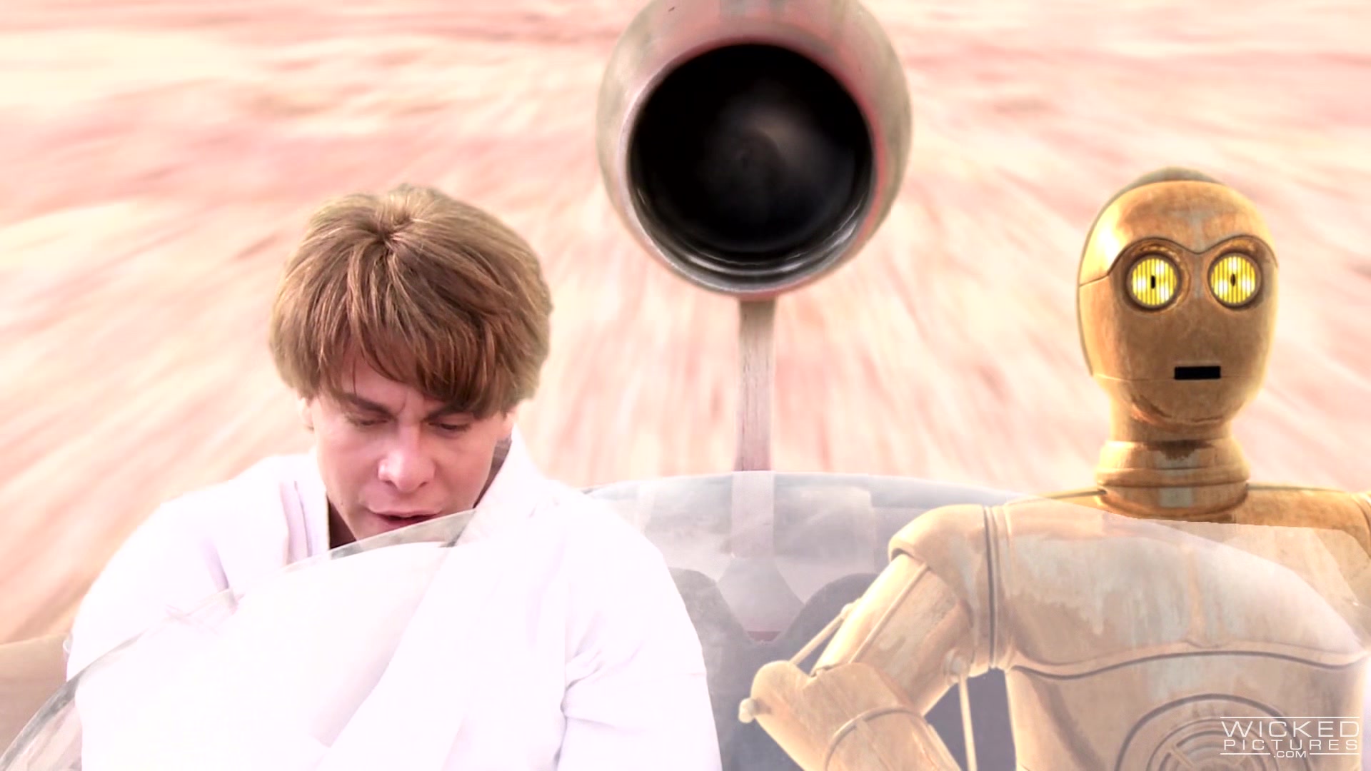 Obi Wan Sticks His Obi Cock Into A Babes Ass FULL SCENE