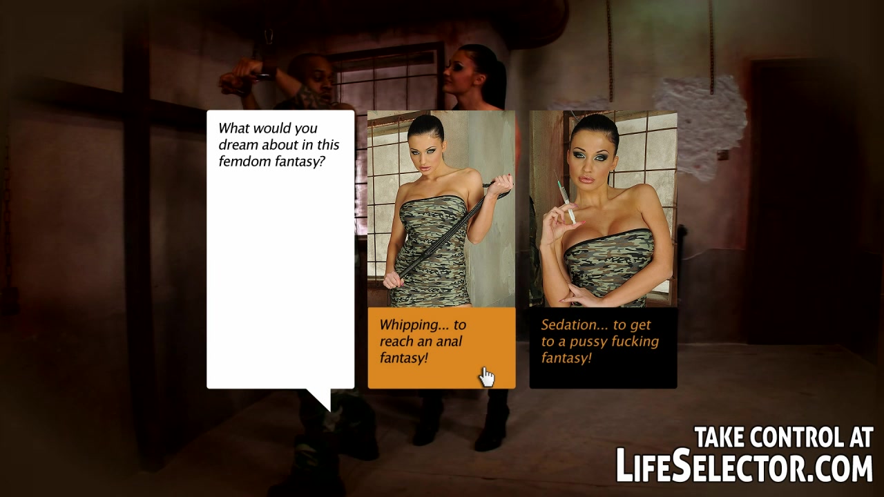 Aletta Ocean gets fucked by a soldier in his wildest hallucinations.