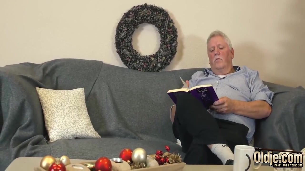 Sasha Sparrows Pussy Is This Old Guys Naughty Christmas Present 10 Min