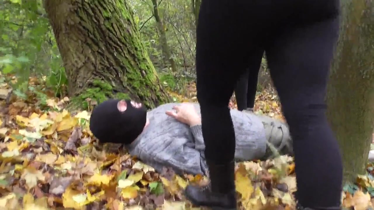 The Slave Bastards Destroyed in The Forest by Femdom Austria