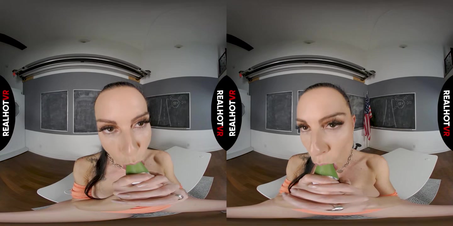 Dominating Big Tits High School Teacher Fucks Student To Keep A Secret - RealHotVR