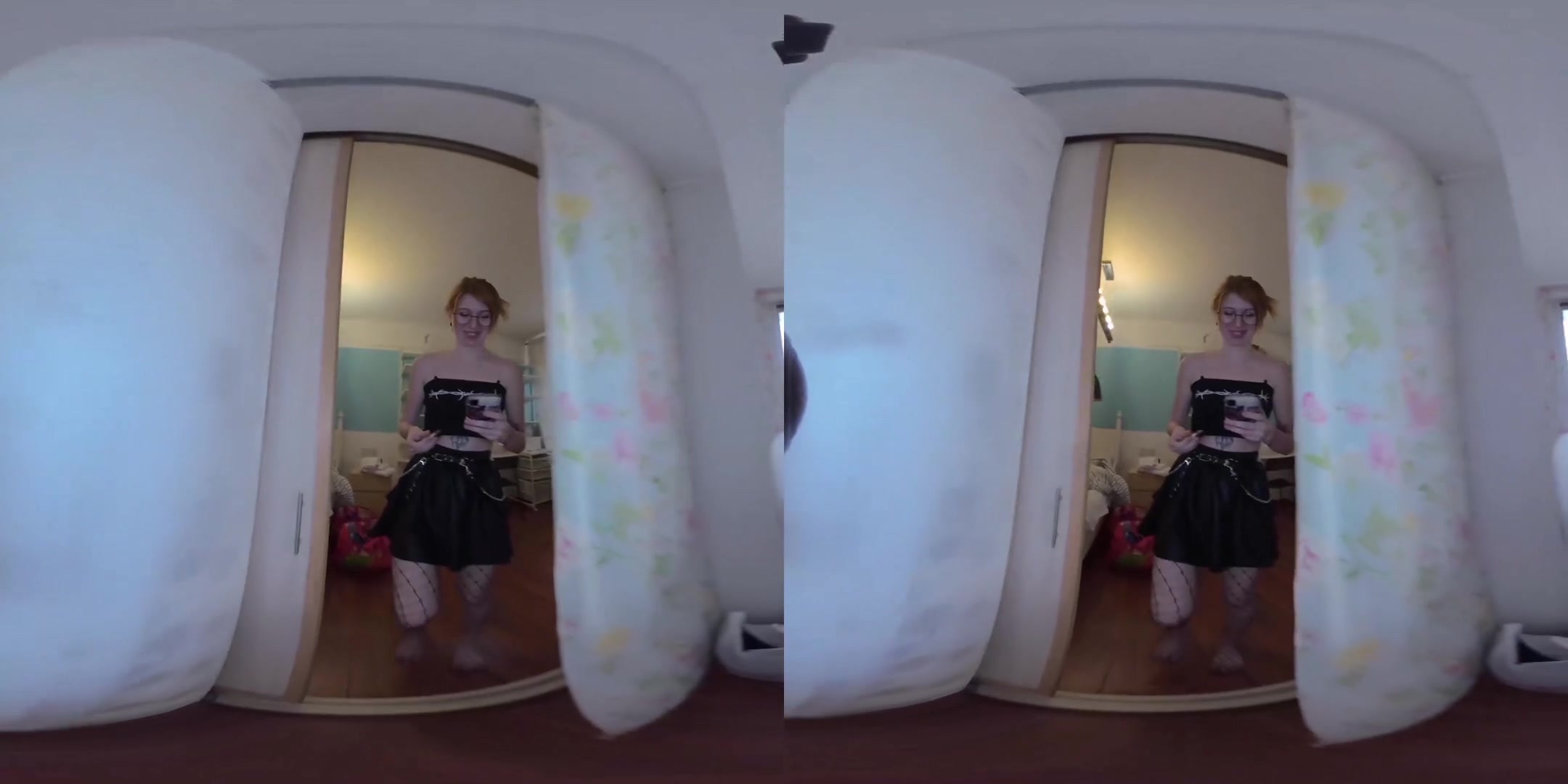 Hot Young Milinda Does Blowjob For Stepfather - Redhead Tattooed teen 18+ Amateur Blowjob