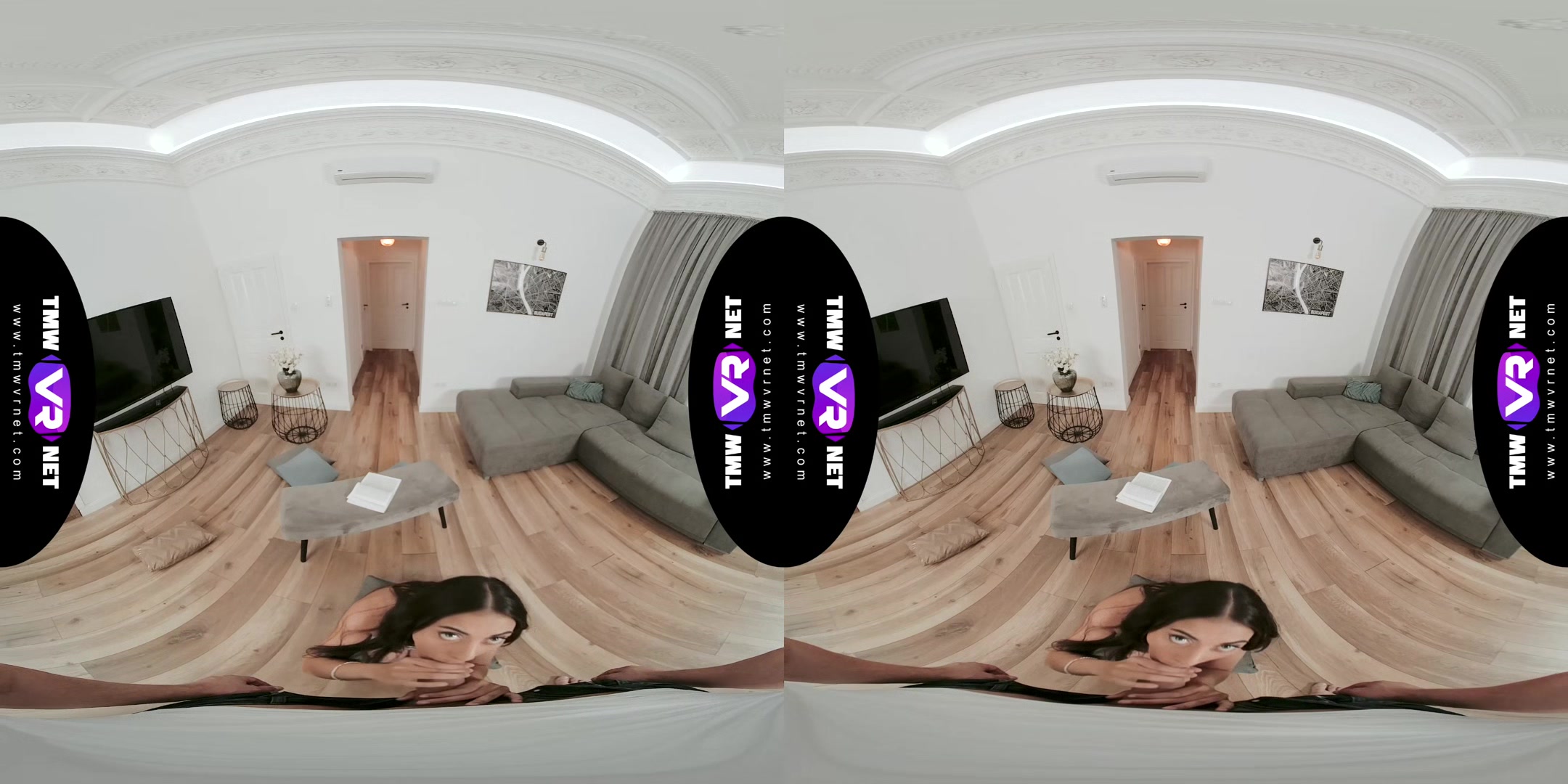 Crazy orgy on the floor