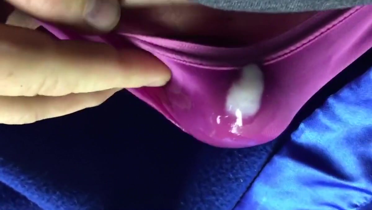 Cum inside purple hot vs tori panties