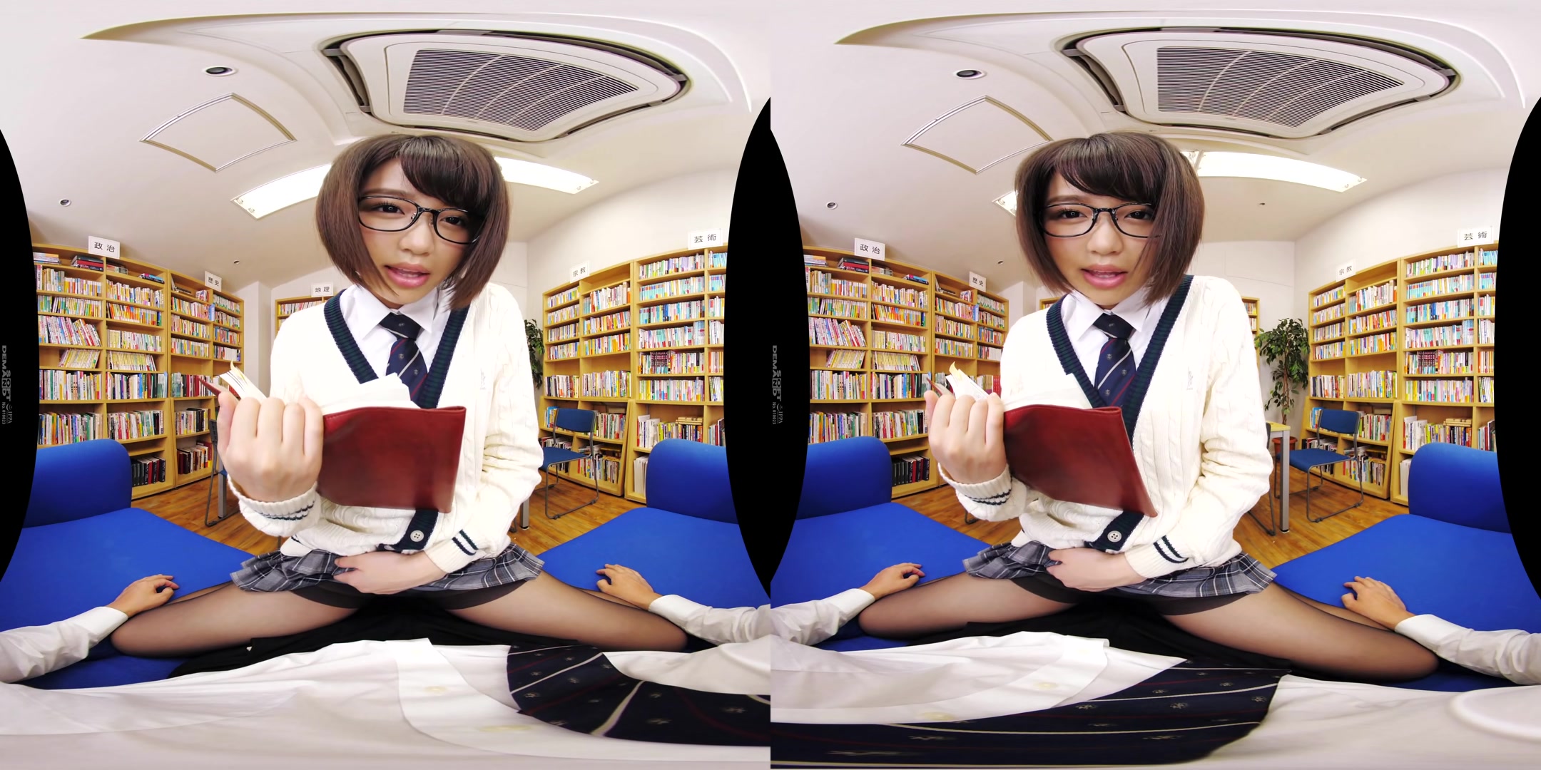 Mahiro Tadai - I was Seduced by the Plain Girl with Glasses and Black Pantyhose from the Book Club - SodCreate