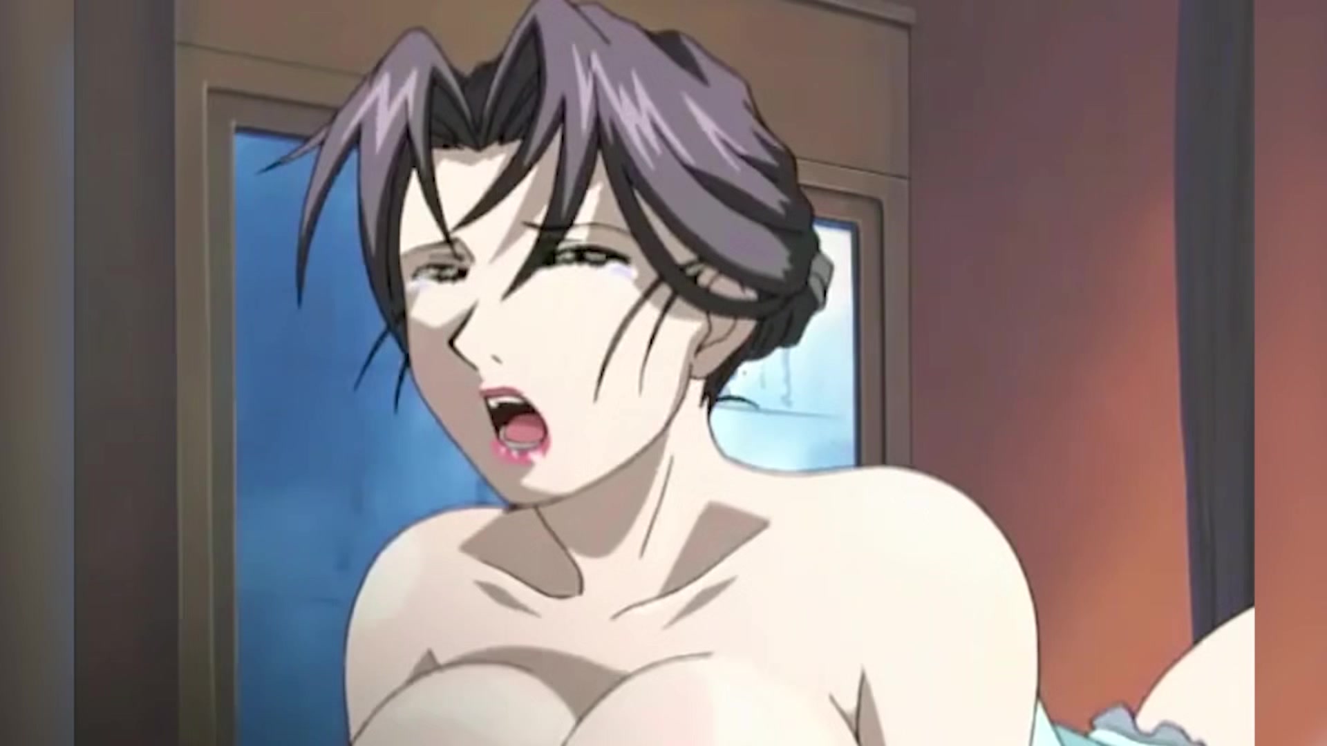 Frustrated step-mom and step- fight for young hard dick in their asses - Hentai Porn