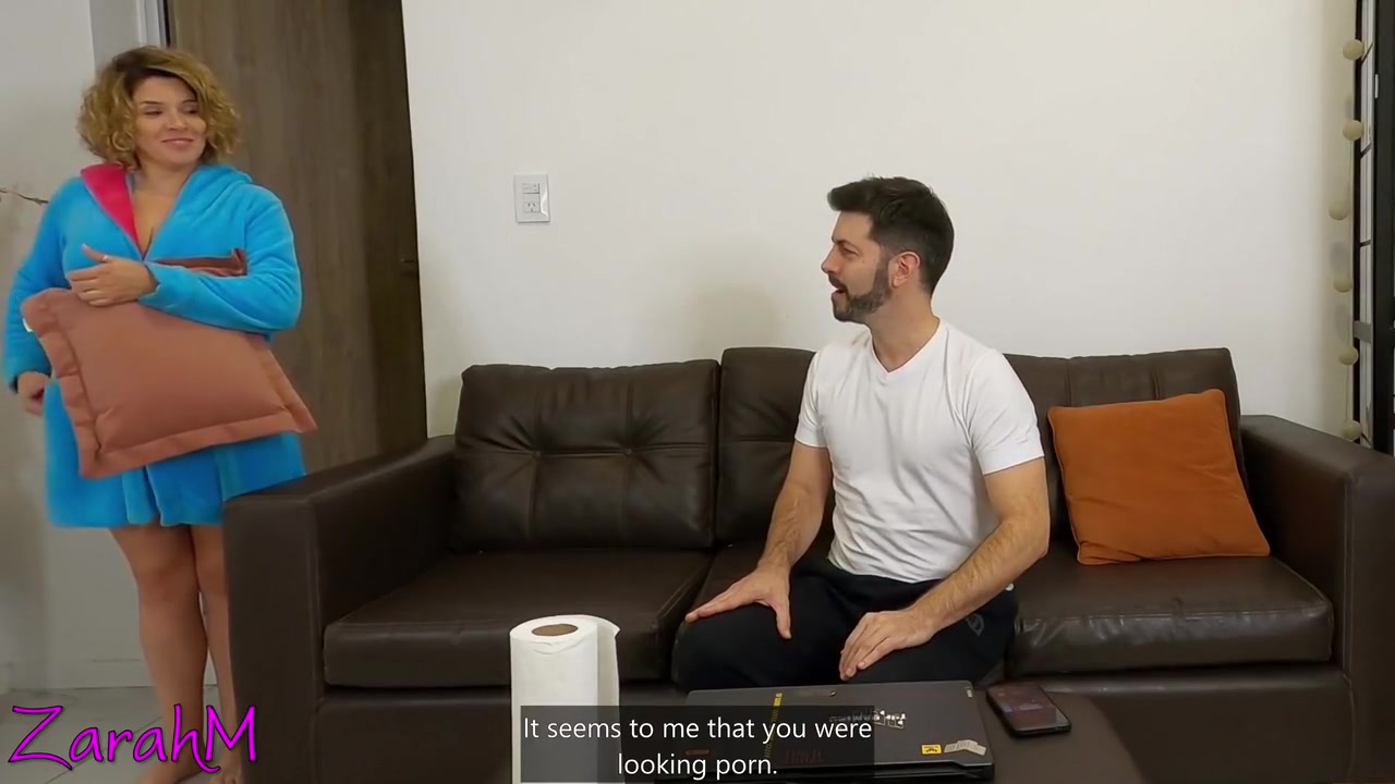 Watching Porn With My Friends Step dad. He Taught Me To Get Fucked In The Ass