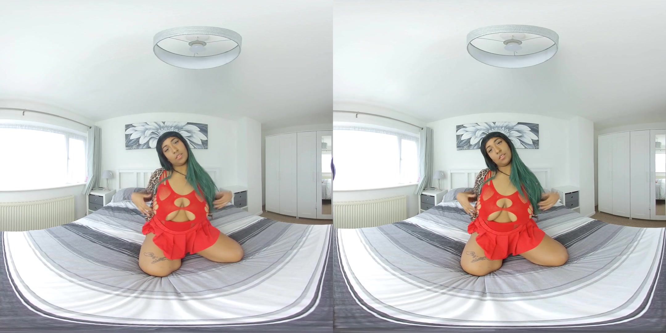 Dink Lu, Bedroom Tease - Big Tits Solo Model Fingering