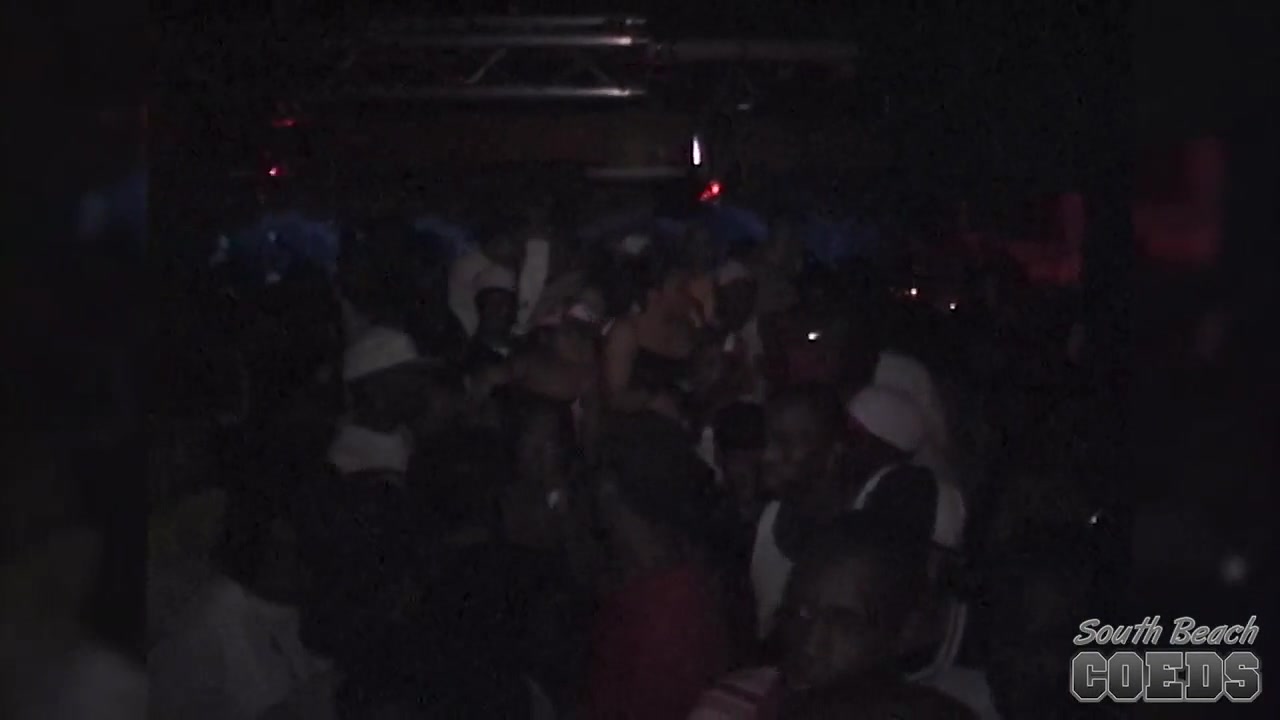 Upskirt and Flashing Girls at a Thug Club - SouthBeachCoeds