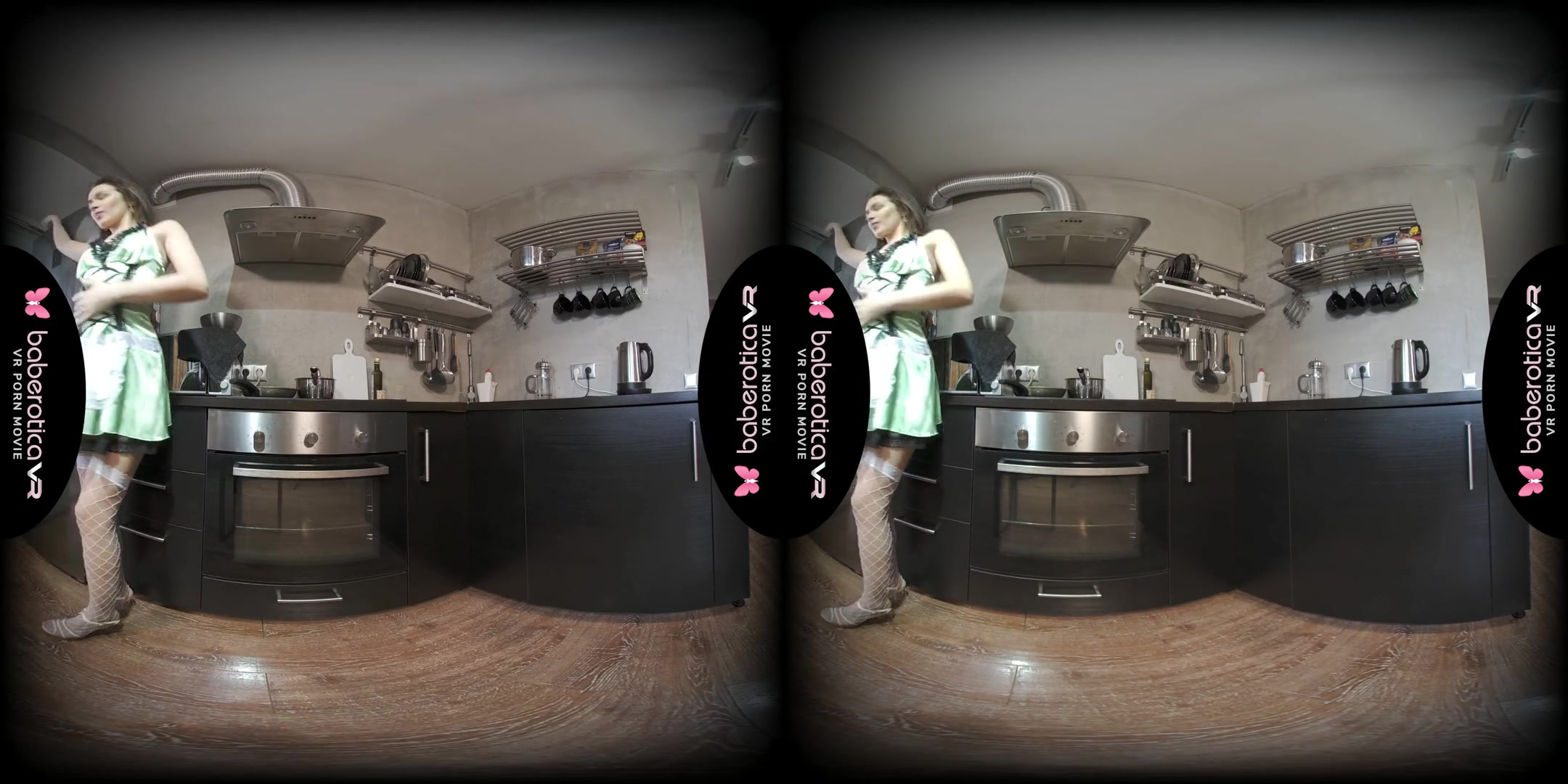 Karolina Fucks Her Pussy With A Pink Toy In The Kitchen - Solo teen 18+ with a Toy