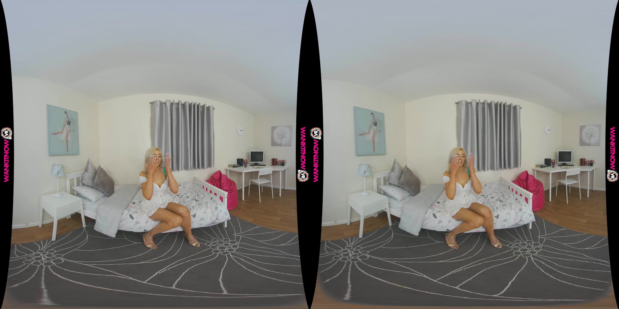 Happy Wanker featuring Sapphire - WankitNowVR