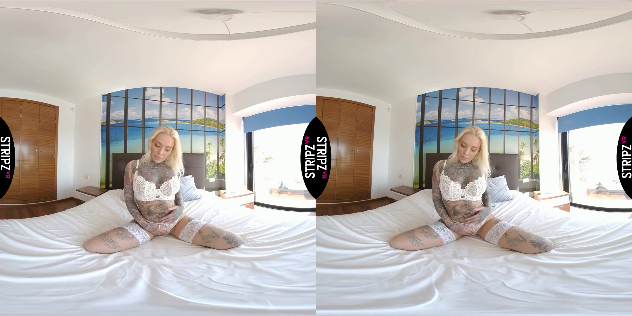 Sex Kitten - Tattooed Alt-Girl Solo Striptease - SexLikeReal