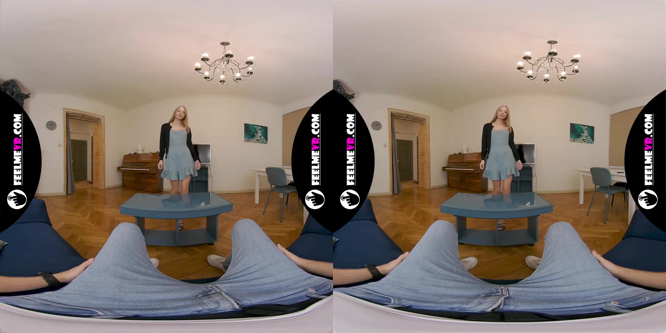 Vr Nude Lapdance With Luise Wixx