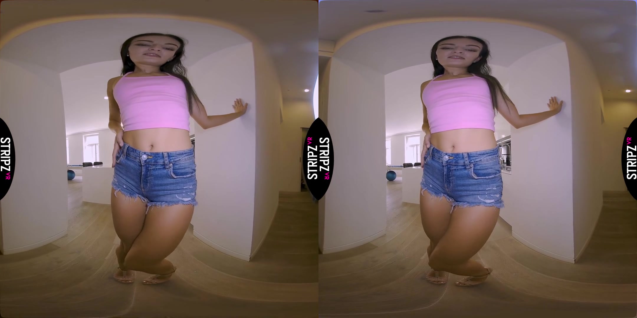 Be My Baby - Beautiful Brunette Sexy Striptease