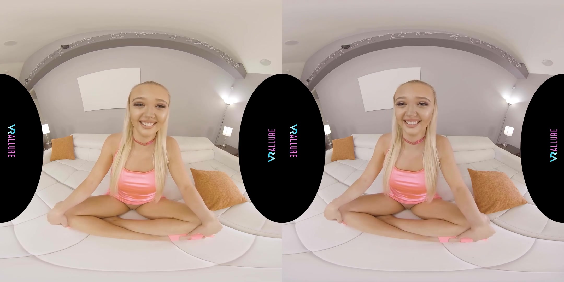Pretty In Pink! - Big Tits Blonde Bombshell Babe Solo Masturbation