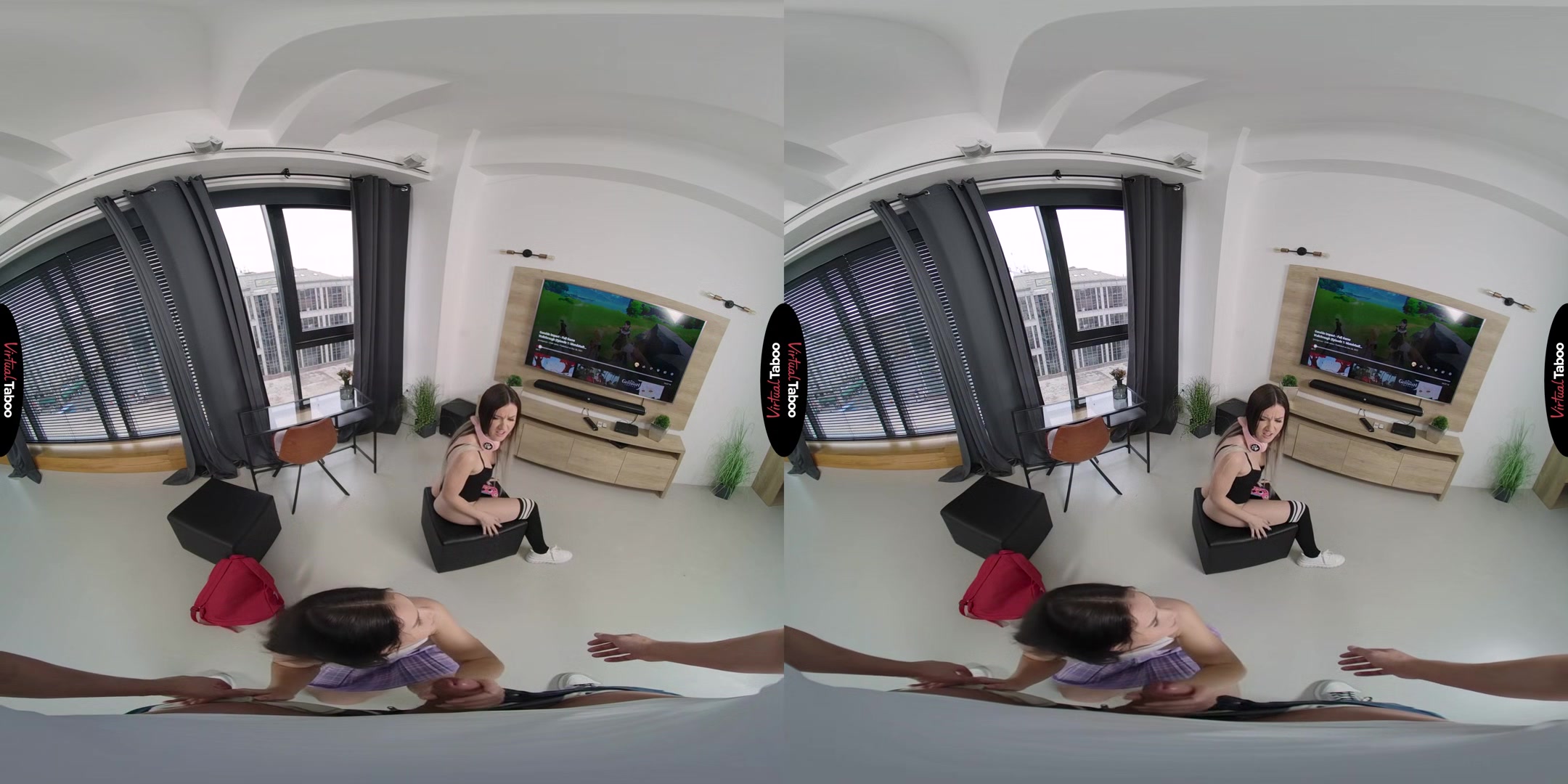Matty, Melany Mendes VR Porn: So Wrong, But So Nice - VirtualTaboo