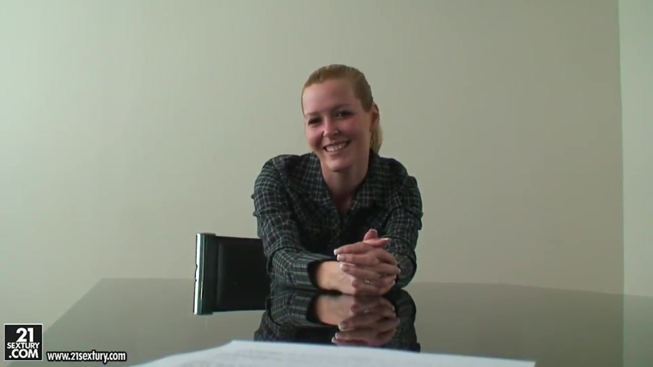 Amazing and talkative girl Sophie Moone is having an interview
