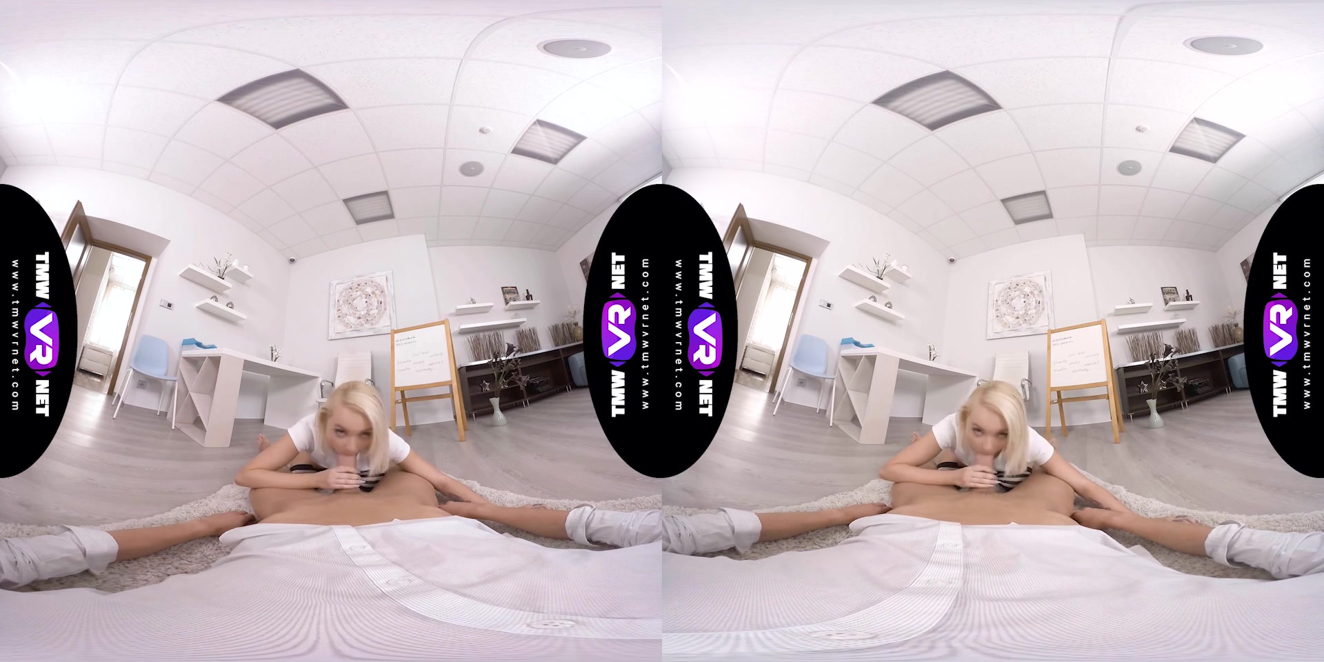 Marilyn Sugar in Blonde Fucks Way Through Lesson - Marilyn Sugar