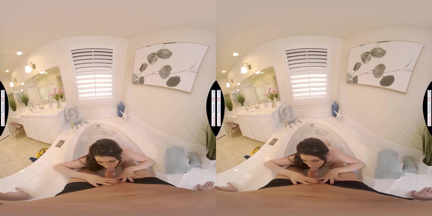 Alyx Star Is In Your Bath Tub And She Is Craving For Cock