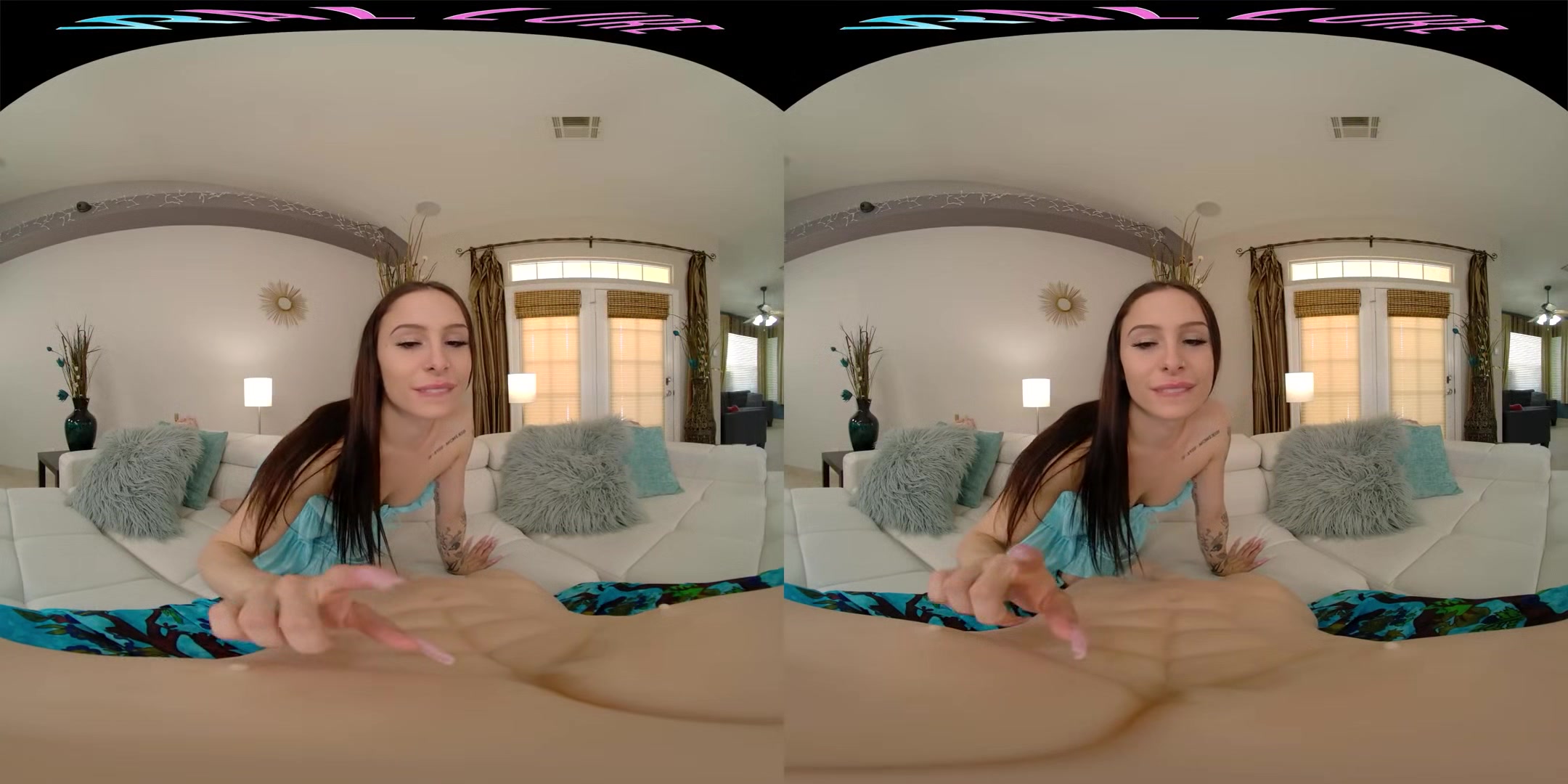 Lay Back And Relax - Petite Brunette Riding Dick