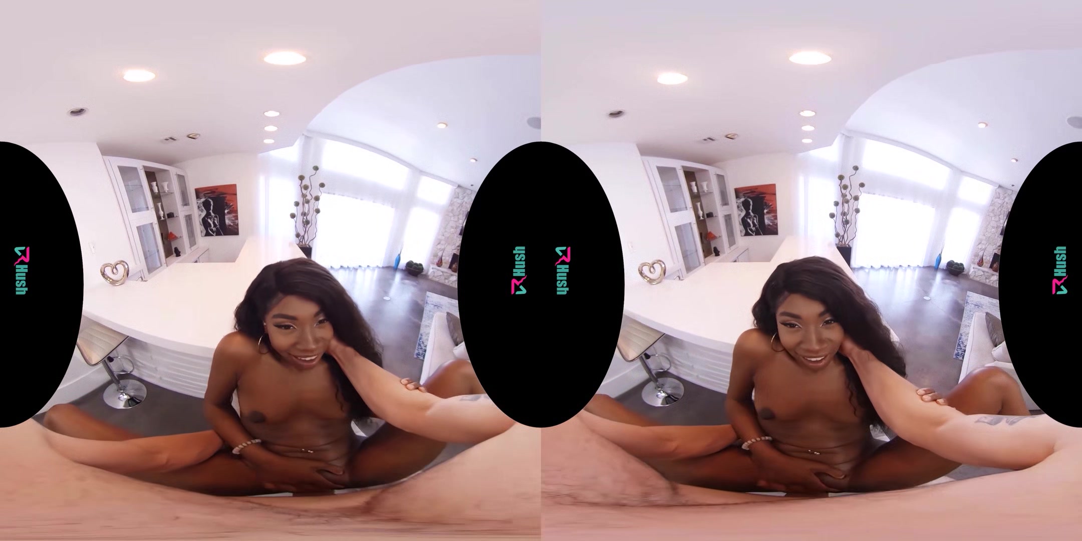 VRHUSH Amari Anne is tired of the party and wants to fuck