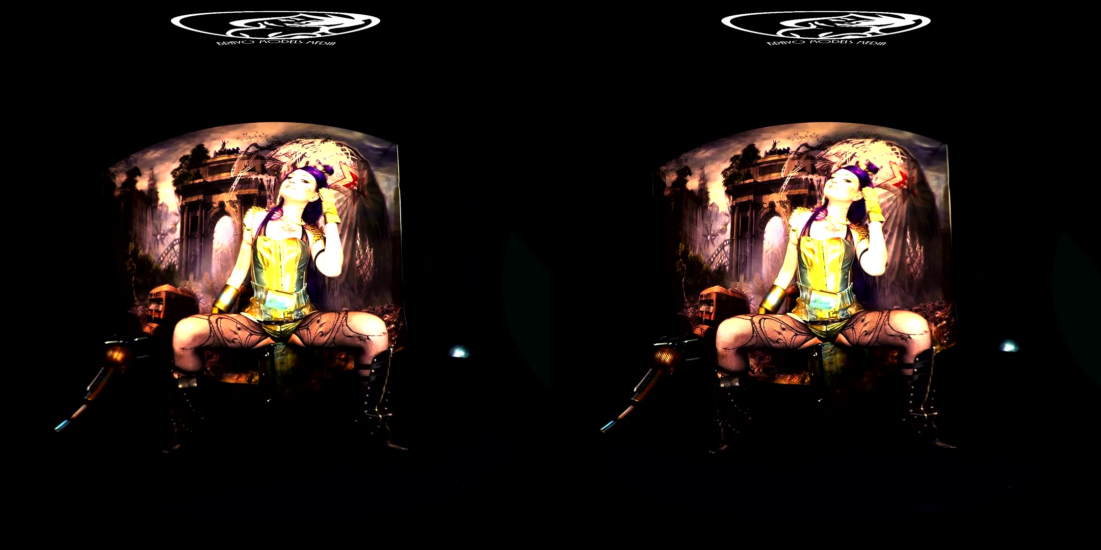 361 - Lena Art; Psychedelic Solo Tease - SexLikeReal