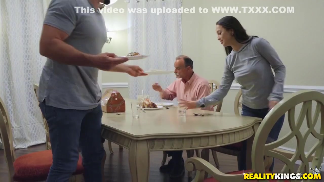 Spoiled Brunette With Sexy Legs Gets Nailed At The Kitchen With J Mac
