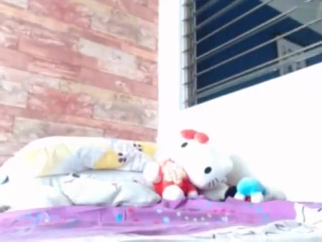 Nasty Shemale gets a Self Facial