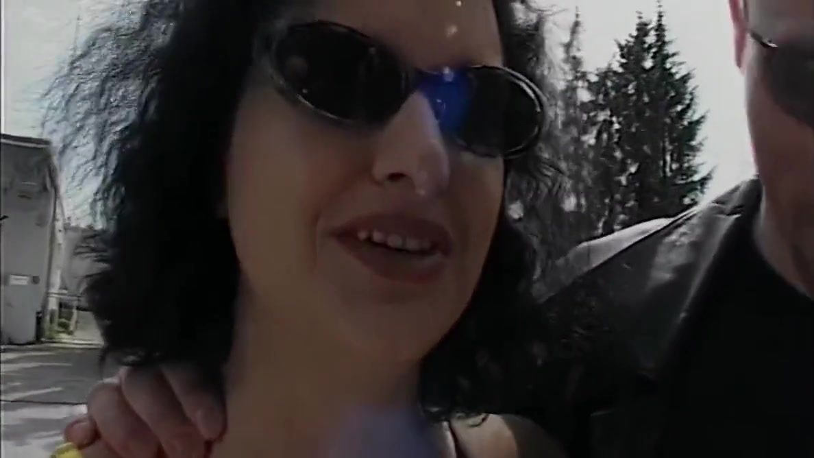 Horny Milf Fucks Two Guys In The Parking Lot