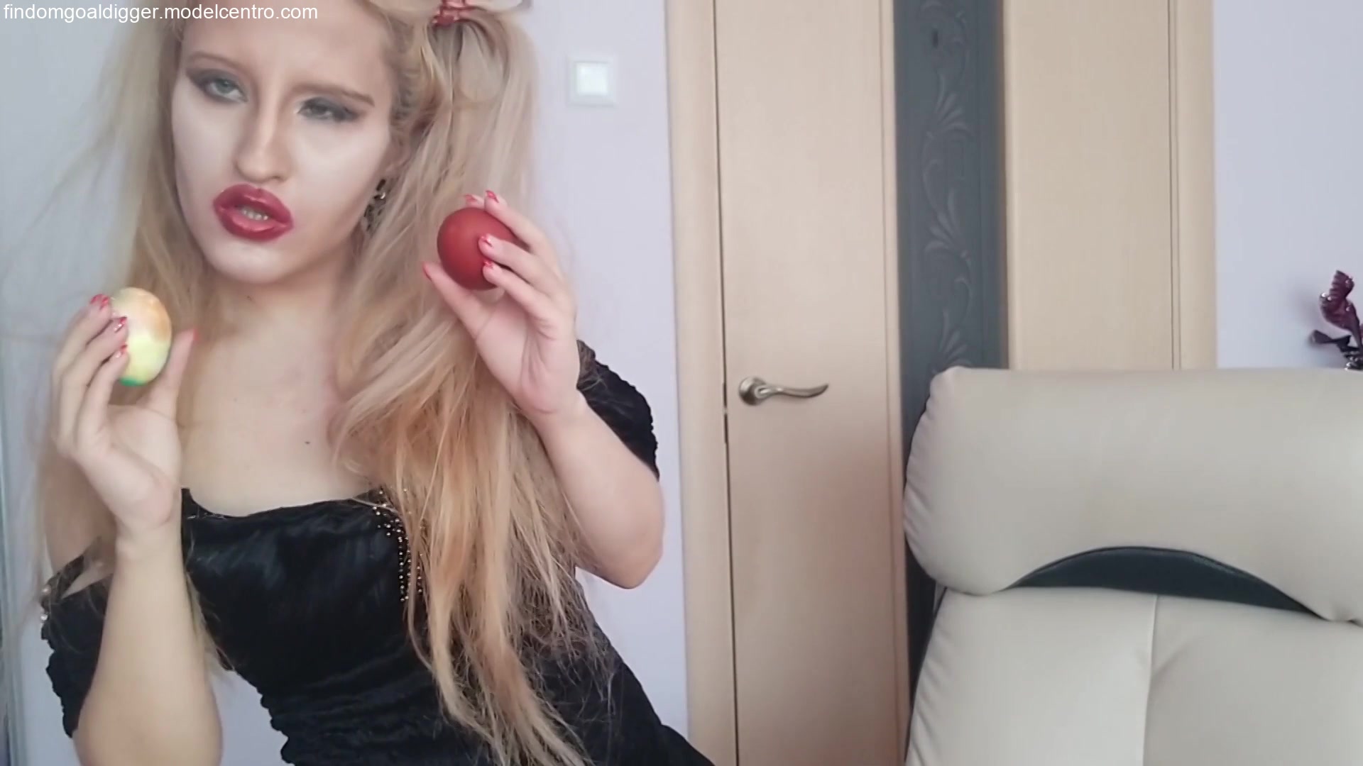 Red Lips Obsession - Sex Movies Featuring Findom Goaldigger